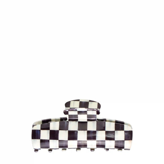 MacKenzie-Childs x Goody Large Claw Clip - Courtly Check