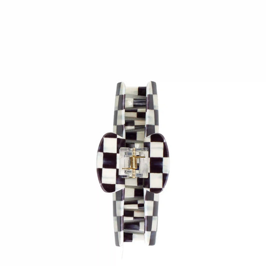 MacKenzie-Childs x Goody Large Claw Clip - Courtly Check
