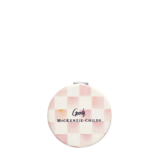 MacKenzie-Childs x Goody Mirror Compact - Rosy Check