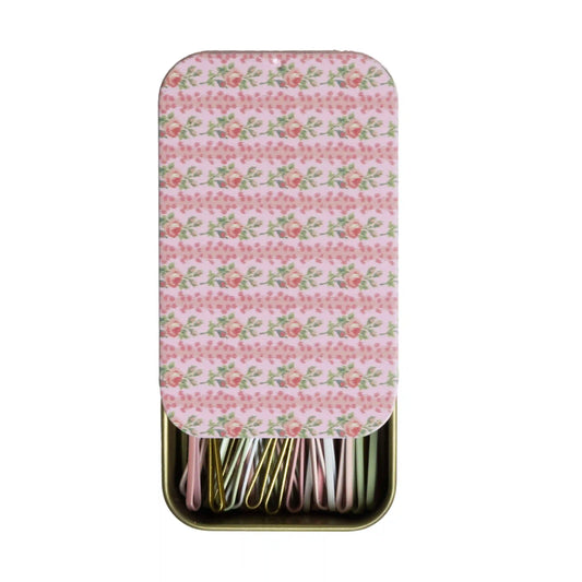 Goody x LoveShackFancy Matchbox Bobby Pins - Blooming Heirloom - 45ct