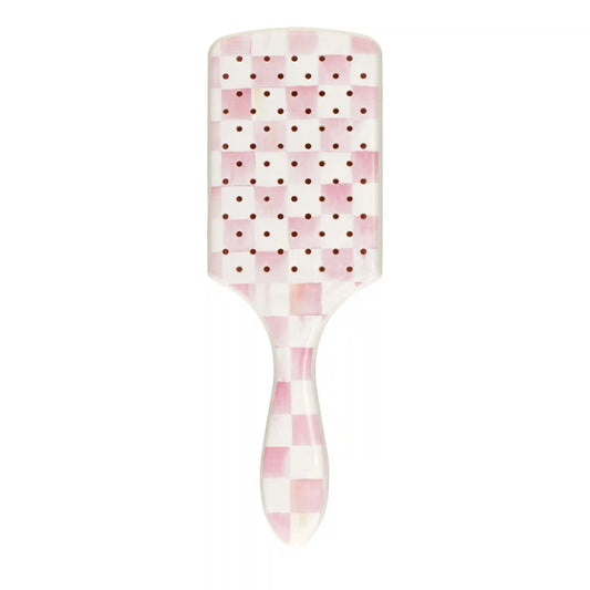 MacKenzie-Childs x Wet Brush Paddle Detangler - Rosy Check