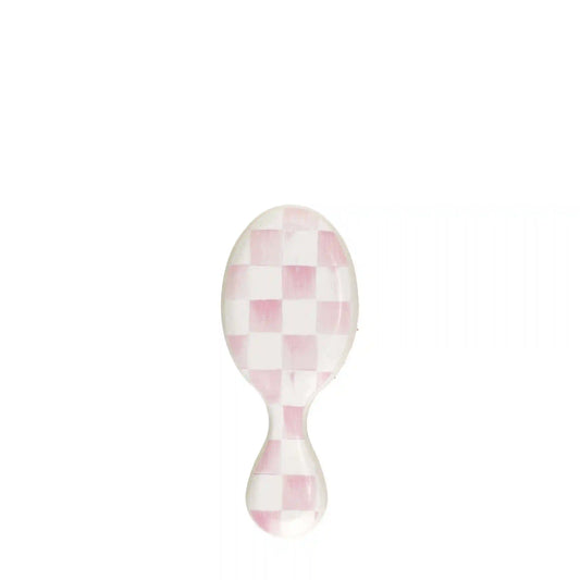MacKenzie-Childs x Wet Brush Mini Detangler - Rosy Check
