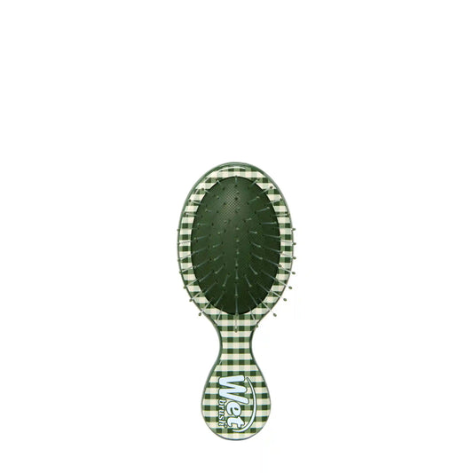 Wet Brush × Hill House Mini Detangler - Olive Gingham
